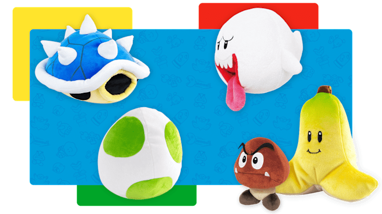 Nintendo character plush toys - Nintendo Store